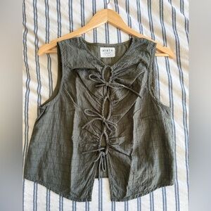 Mirth Cuttout Cotton Cerritos Tank